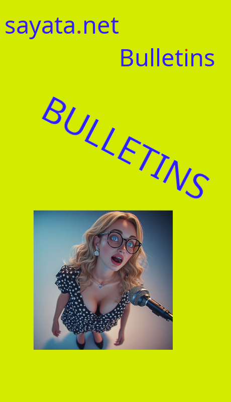 Announcements, bulletins, sayata.net